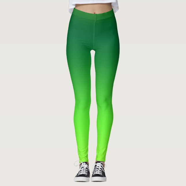Bright Green Leggings (Front)