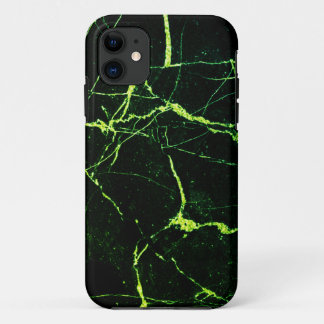 Bright Green Marble iPhone 11 Case