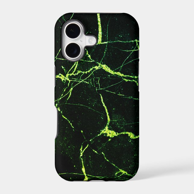 Bright Green Marble  Case-Mate iPhone Case (Back)