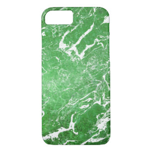 bright green marble pattern iPhone 8/7 case