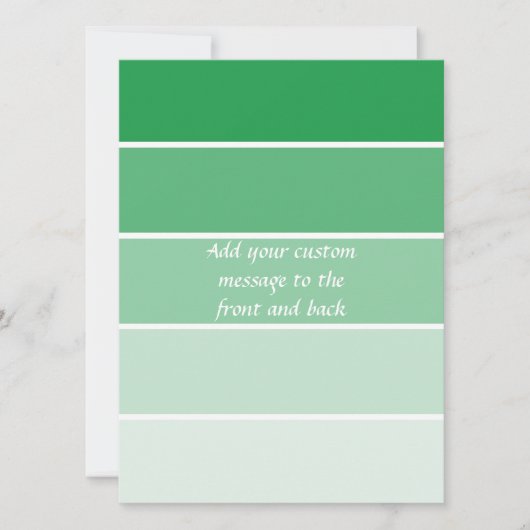 Bright Green Paint Samples (Front)