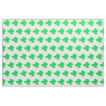 Bright Green Shamrock Shamrocks Fabric