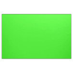 Bright green solid color fabric
