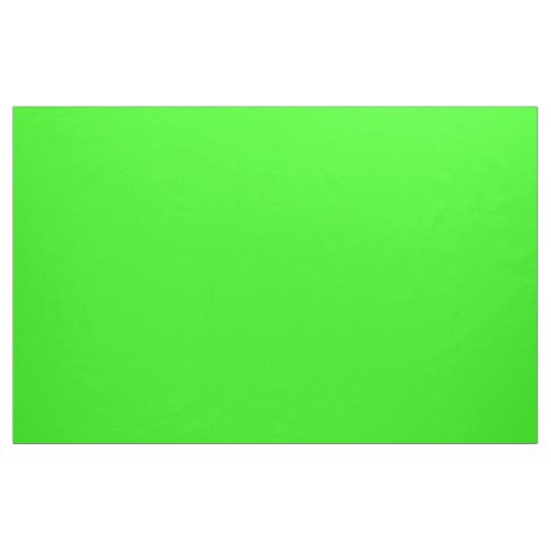 Bright green solid color fabric