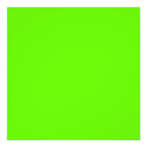 Bright green solid color  photo print