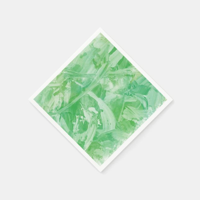 Bright Green Textured Napkins (Corner)