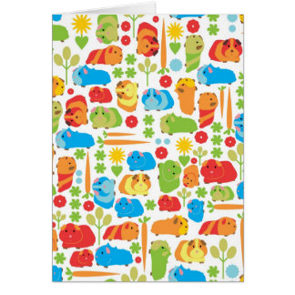 Bright Guinea Pig Patch Cards