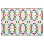 Bright Happy Clown Fabric