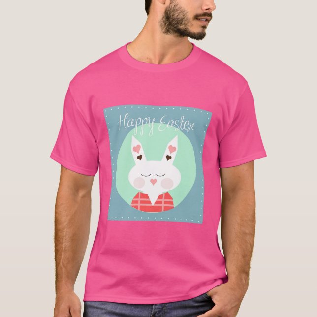 Bright “Happy” Print T-Shirt – Spread Positivity (Front)