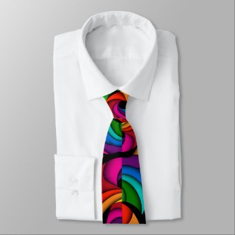 bright happy tie | Zazzle