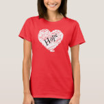 Bright Heart &#39;hope&#39; T-shirt at Zazzle