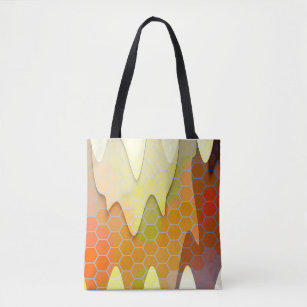 Bright Honeycomb Tote Bag