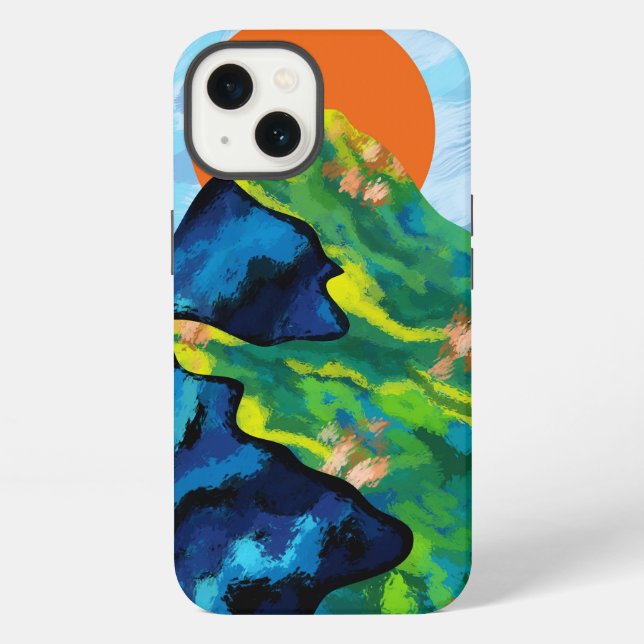 Bright Horizon Iphone Case (Back)