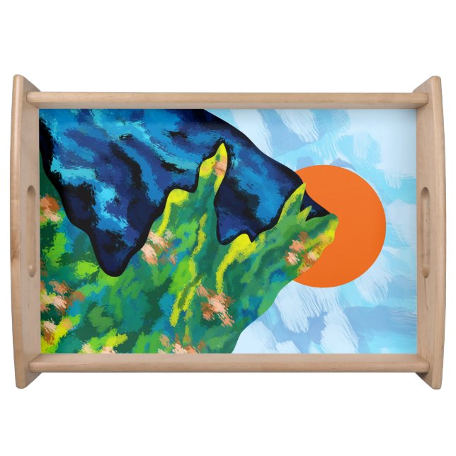 Bright Horizon Serving Tray (Front)