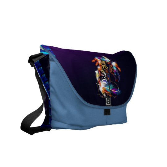 Bright Horse Rickshaw Messenger Bag