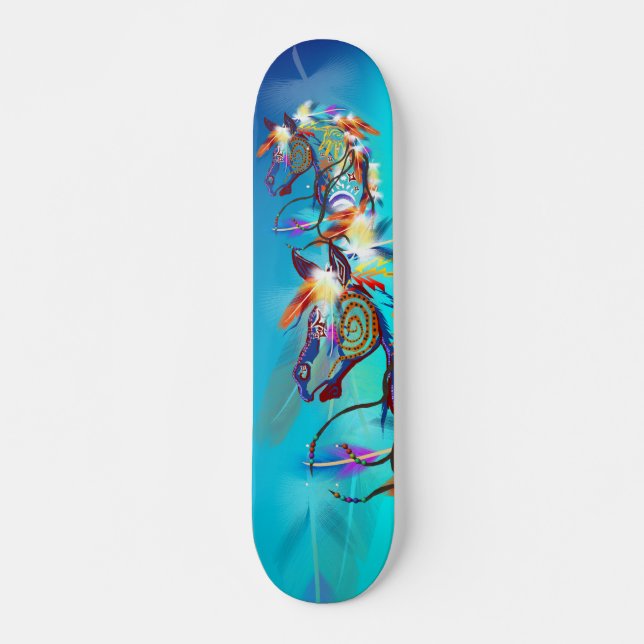 Bright Horse Skateboard (Front)