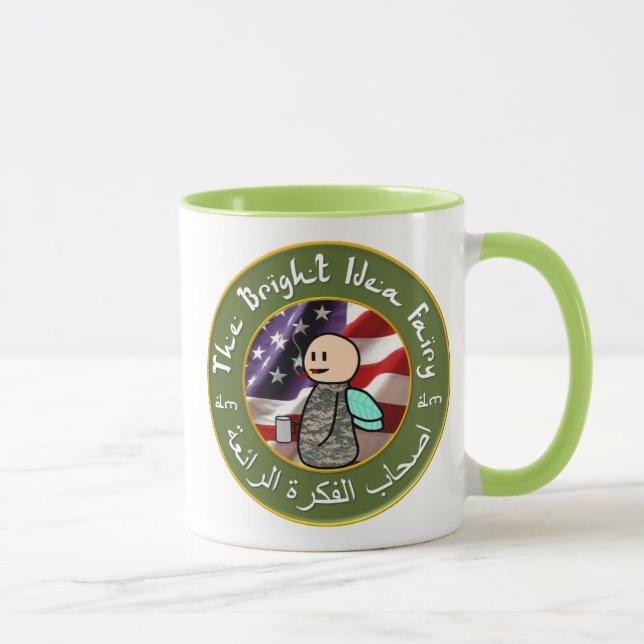Bright Idea Fairy / Baghdad Cigar Club Coffee Mug (Right)