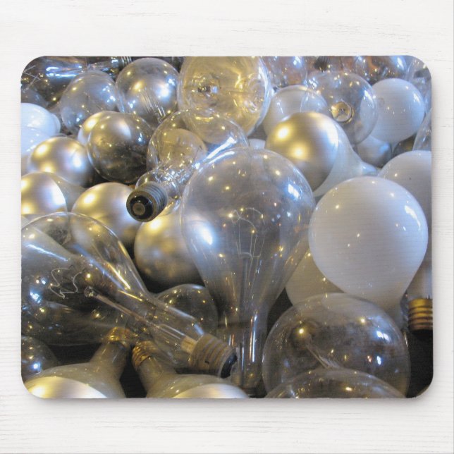Bright Idea Light Bulb Mousepad (Front)