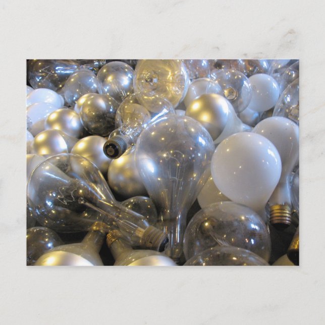Bright Idea - Light Bulb Postcard (Front)