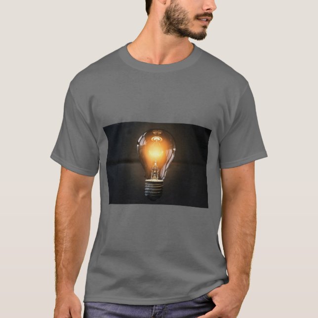 Bright Idea Light Bulb Tee (Front)