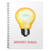 Bright Ideas Spiral Notebook