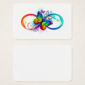 Bright infinity with rainbow butterfly (Front & Back)