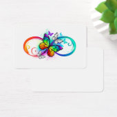 Bright infinity with rainbow butterfly (Desk)