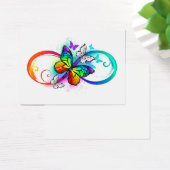 Bright infinity with rainbow butterfly (Desk)