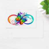 Bright infinity with rainbow butterfly (Desk)
