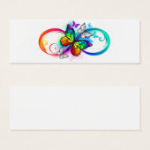 Bright infinity with rainbow butterfly (Front & Back)