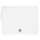 Bright infinity with rainbow butterfly cards (Back Horizontal)