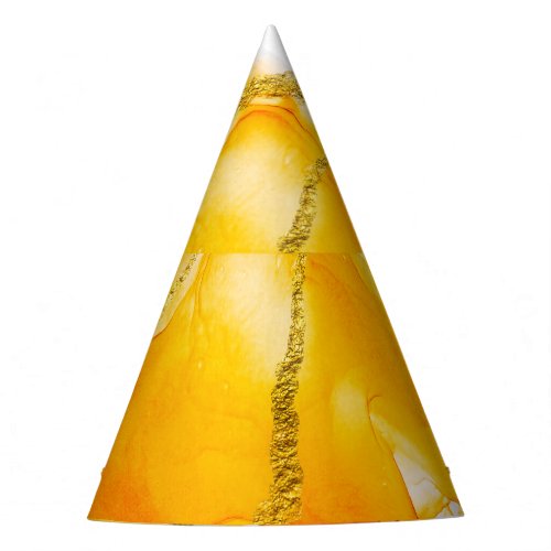 Bright Ink Art Transparent Creativity Party Hat