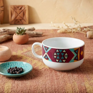 Bright Island Tribal Soup Mug