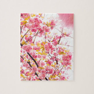 Japanese Cherry Blossom Jigsaw Puzzles | Zazzle