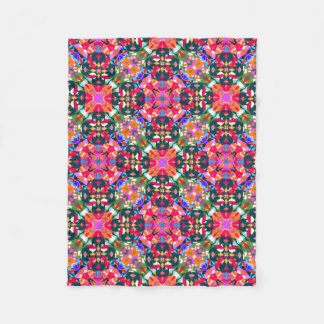 Bright Jolly Colorful Dopamine Decor Art Cozy Fleece Blanket