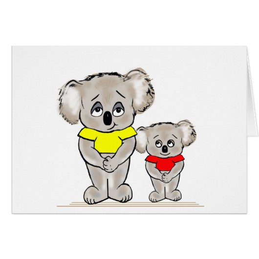 Bright Koalas Cards (Front Horizontal)