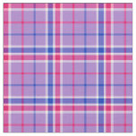 Bright Lavender, Magenta, and Blue Plaid Fabric