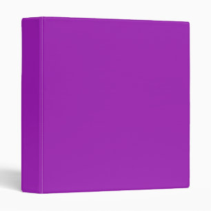 Bright Lavender Purple Binder