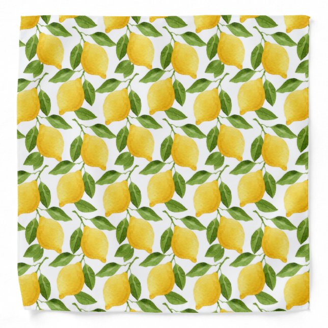 Bright lemons bandana (Front)