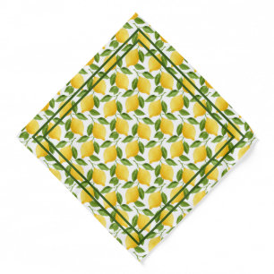 Bright lemons Bandana