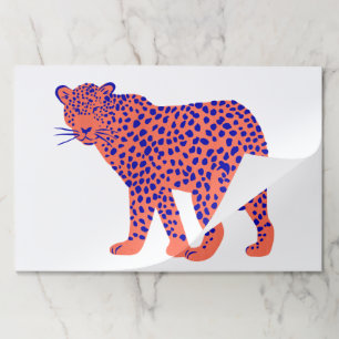 Bright Leopard Paper Pad