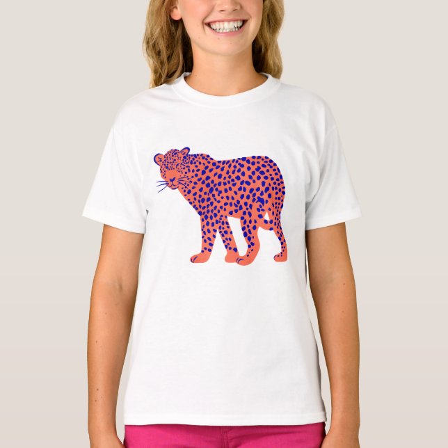 Bright Leopard T-Shirt (Front)