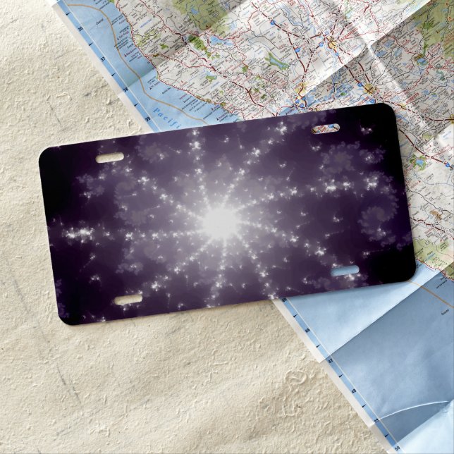 Bright Light at End of the Tunnel License Plate (In Situ)