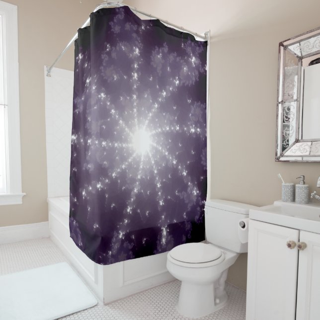 Bright Light at End of the Tunnel Shower Curtain (In Situ)