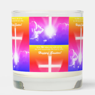  Bright light cross Scented Jar Candle