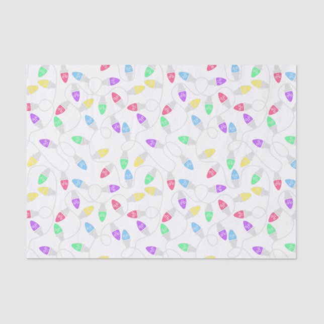 Bright Lights Holiday Tissue Paper (Front)