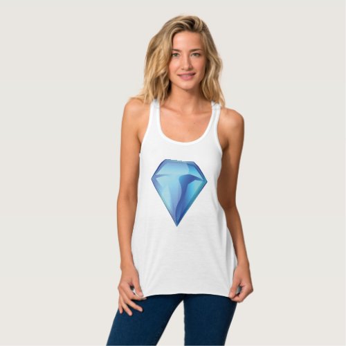 Bright Like A Diamond Blouse Tank Top