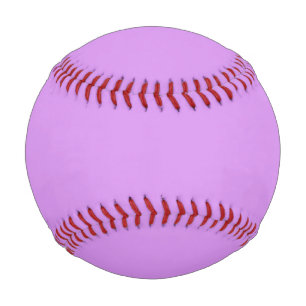 Bright lilac (solid color)  baseball