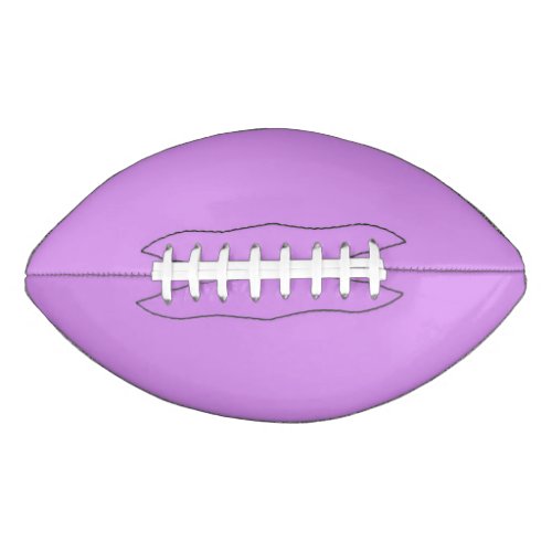 Bright lilac solid color  football