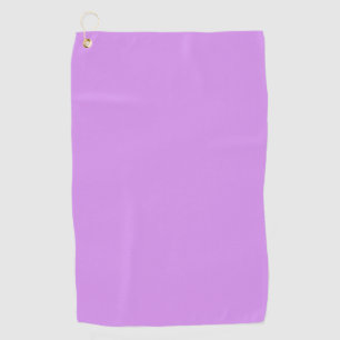 Bright lilac (solid color) golf towel